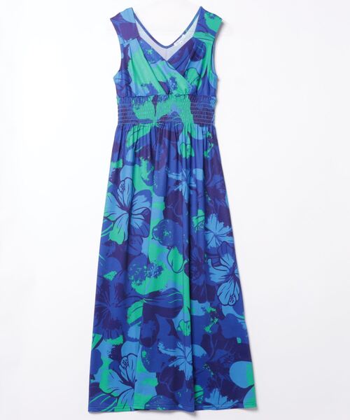 Maunaloa（マウナロア） ドレス 「Maunaloa」Ocean Blue Bird プア