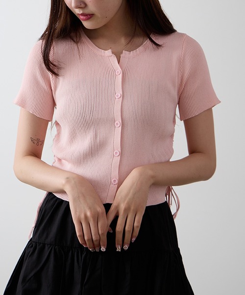 トップス ribbon tee Three Ribbon Tube Top - ULAN | 60% - Asian Fashion Online Store