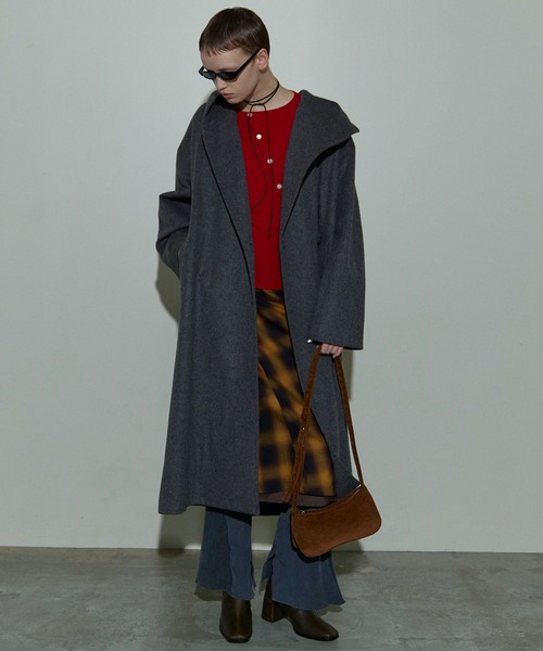 【MAISON SPECIAL】 リブミックスセミフレアパンツ MAISON SPECIAL パンツ Rib Mix Semi-flare Pants/リブミックス