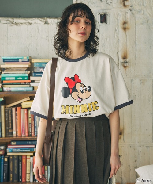 tシャツ 「Disney」Mickey＆Friends/プリントTシャツ レディース Disney tシャツ 「Disney」別注 Mickey＆Friends ミッキー