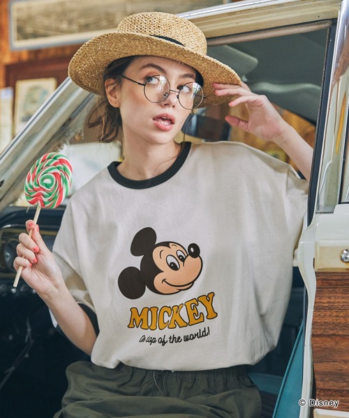 Disney（ディズニー） tシャツ 半袖 「Disney」Mickey＆Friends