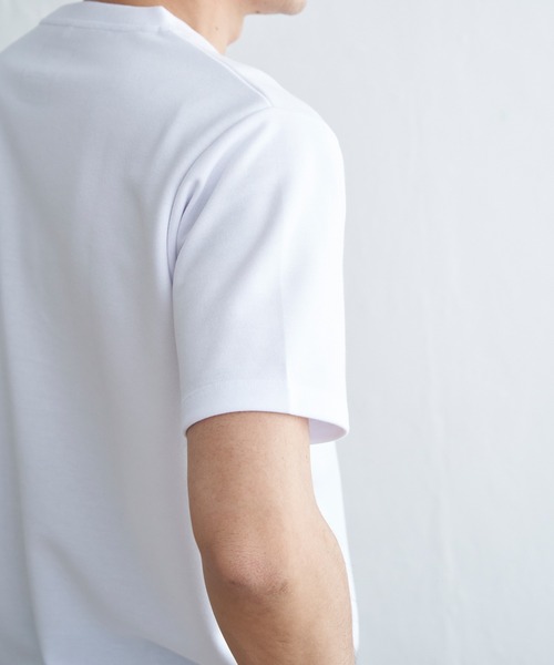 ikka（イッカ） tシャツ ポンチ刺繍ポケットTシャツ メンズ : ZOZOTOWN