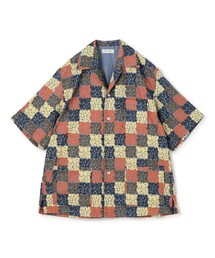 シャツ コットン エンブロイダリー オープンカラーシャツ メンズ｜ZOZOTOWN Yahoo!店