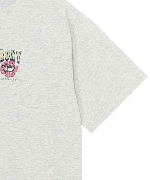 ROXY tシャツ RED BUD CROPPED TOPS/ロキシードローコード付き