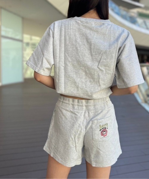 売れ筋商品|||ロキシー Tシャツ レディース トップス MAGIC SWELL CROP - Print T-shirt - egret Roxy Magic Swell Crop T-Shirt In Egret - FREE* Shipping