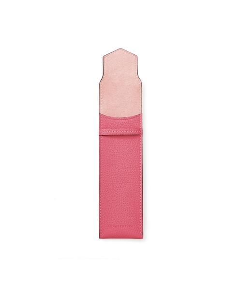 BONAVENTURA ペンホルダー シュリンクレザー ピンク BONAVENTURA（ボナベンチュラ） 文房具 ペンホルダー シュリンクレザー
