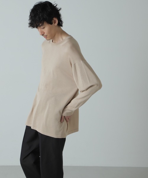 NANO universe（ナノ・ユニバース） セーター ニット AB.シルクプレー