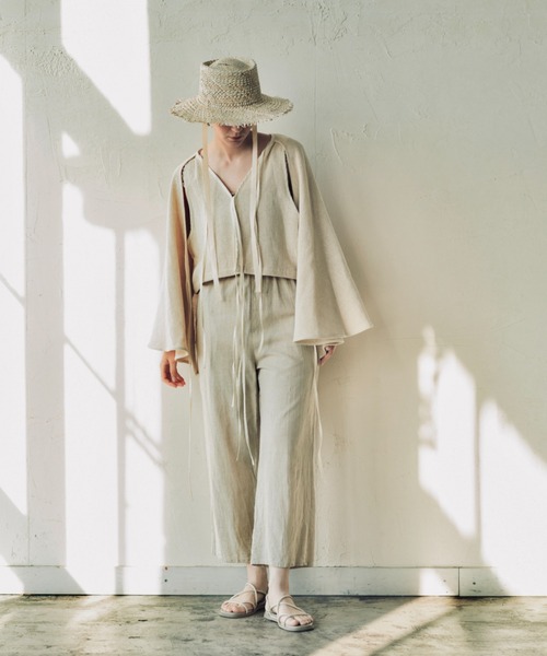 ORIENT MILLINERY ポンチョ CALLA「カラ」コットンメッシュ
