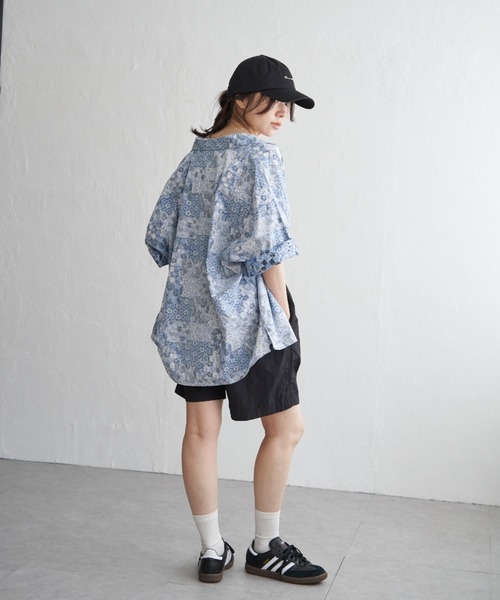 NO NEED シャツ オープンカラー アロハシャツ メンズ レディース