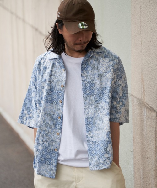 NO NEED シャツ オープンカラー アロハシャツ メンズ レディース