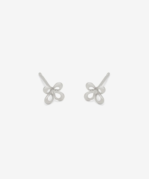 ピアス プラチナ フラワー ピアス ESTELLE/エステール レディースの画像