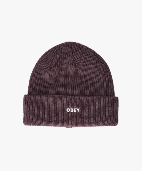 最新人気 ニット帽 OBEY ニットキャップ メンズ オベイ / BEANIE FUTURE トップス