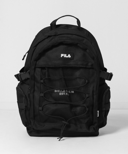ZIP FIVE デイバック リュック 「FILA」 ワンポイント ロゴ