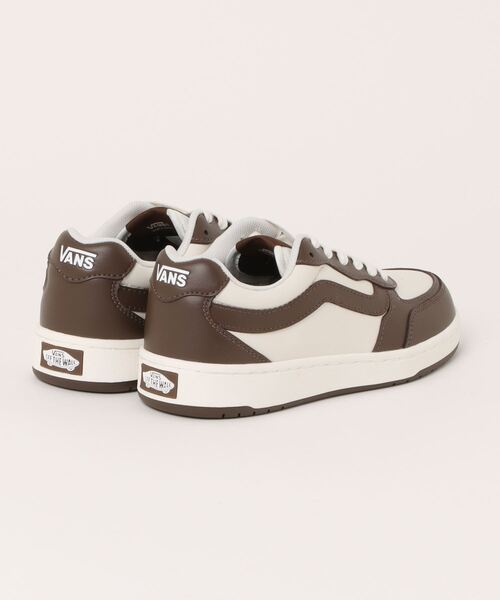 ホワイト、ブラウン VANS（ヴァンズ） BRAVO ブラボー V2740 MLT WHITE/CHOCO : ABC-MART