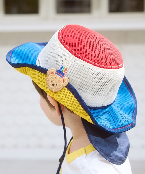 【新品】ミキハウス　テンガロンハット　セット MIKI HOUSE（ミキハウス） 帽子 ハット uvカット 紫外線カット 日よけ