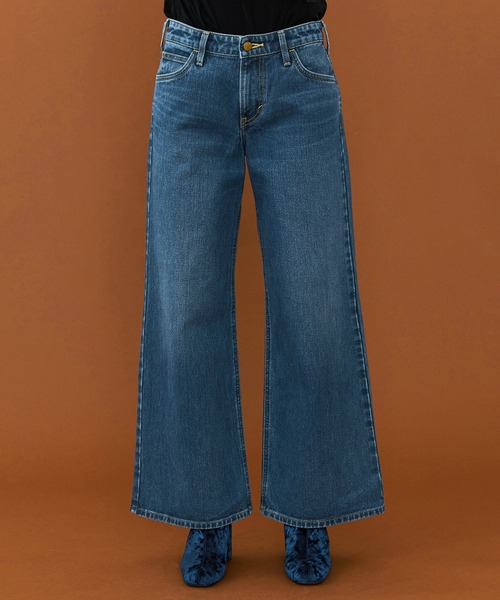   Jeans ローライズ バギー ジーンズ 送関込 GU（ジーユー）の「ローライズバギージーンズRS+EC(丈長め83.0cm
