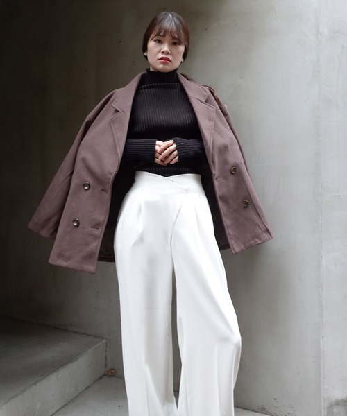 CORNERS（コーナーズ） ピーコート pコート ミドル丈テーラー