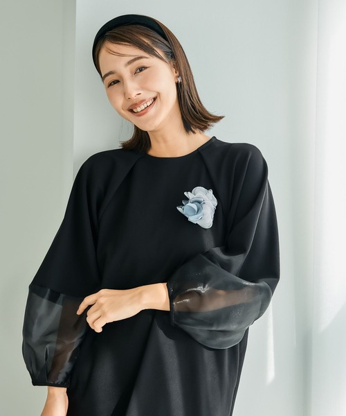 LEPSIM（レプシィム） ワンピース 「入卒式／セレモニー」袖切り替え