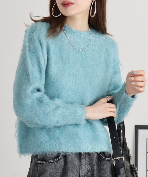 ニット セーター BRODIAEA ふわふわニット レディース ニット セーター BRODIAEA ふわふわニット レディース