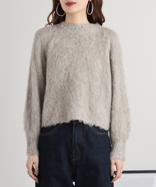 ニット セーター BRODIAEA ふわふわニット レディース ニット セーター BRODIAEA ふわふわニット レディース