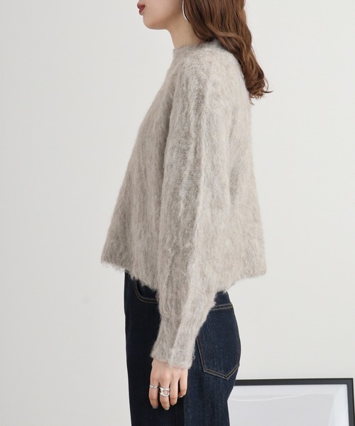 ニット セーター BRODIAEA ふわふわニット レディース
