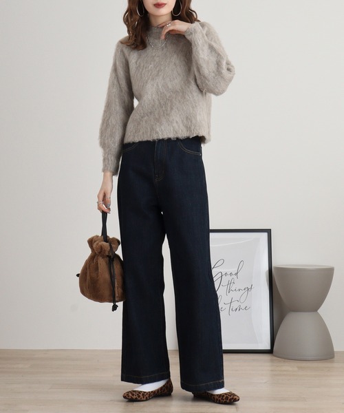 ニット セーター BRODIAEA ふわふわニット レディース ニット セーター BRODIAEA ふわふわニット レディース