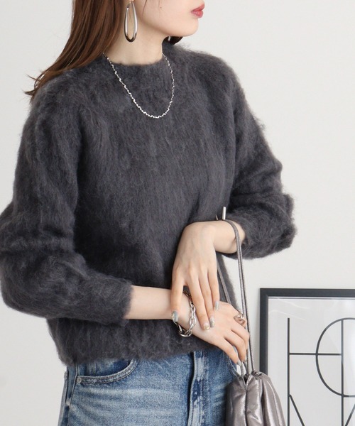 ニット セーター BRODIAEA ふわふわニット レディース ニット セーター BRODIAEA ふわふわニット レディース