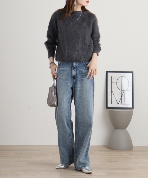 ニット セーター BRODIAEA ふわふわニット レディース ニット セーター BRODIAEA ふわふわニット レディース