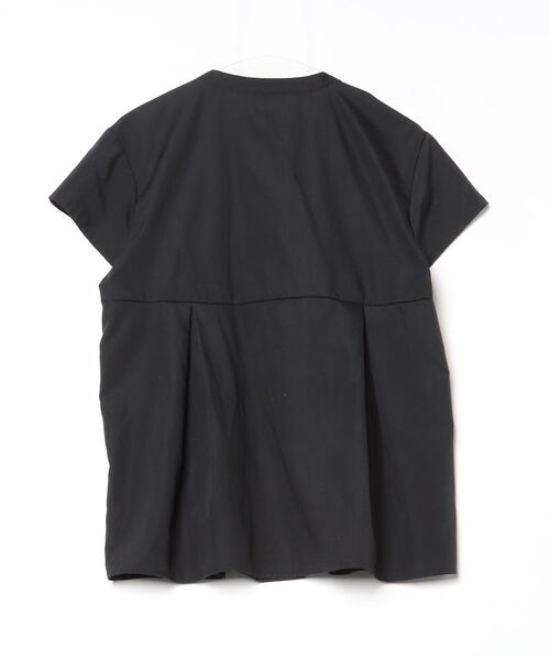 「DISCOAT」 半袖ブラウス MEDIUM ブラック レディース Discoat 「DISCOAT」 半袖ブラウス MEDIUM ブラック レディース