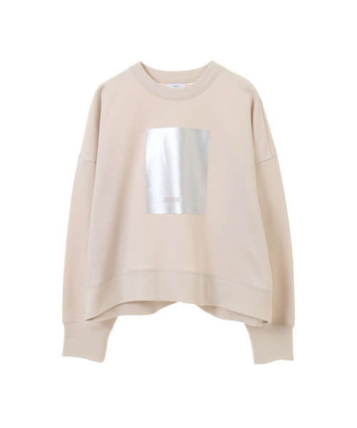 CONVERSE TOKYO トレーナー スウェット FOIL PRINT SHORT SWEAT