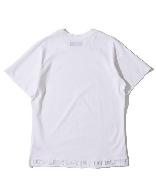 1PIU1UGUALE3 RELAX tシャツ 「1PIU1UGUALE3 RELAX」HEM LOGO T