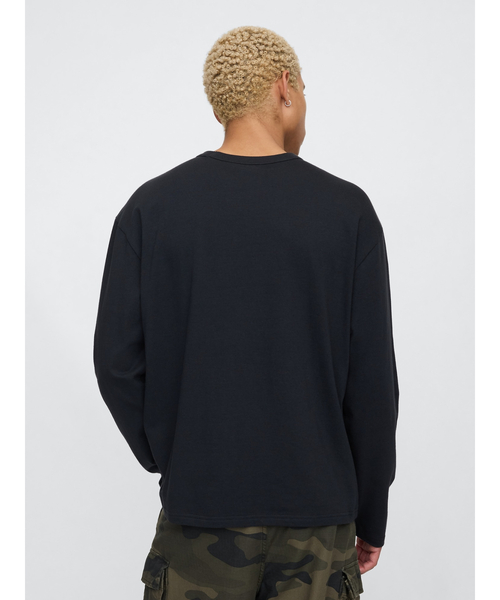 GAP tシャツ GAPロゴ 長袖Tシャツ(ユニセックス) メンズ