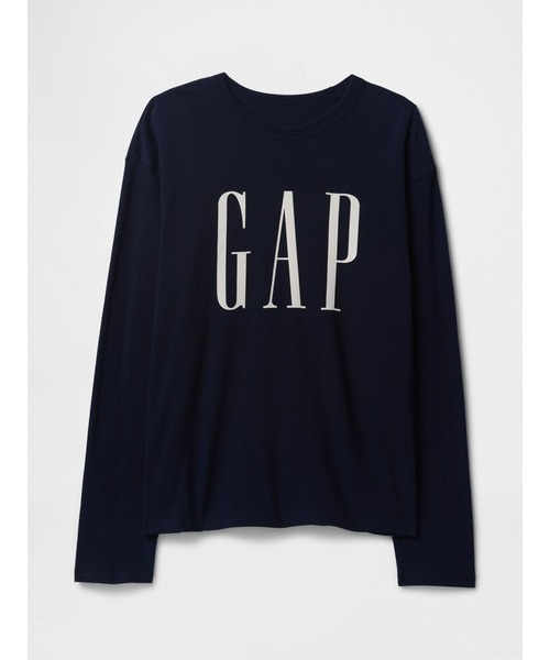 GAP（ギャップ） tシャツ GAPロゴ 長袖Tシャツ(ユニセックス) メンズ
