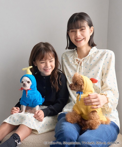 27 ワンダフルワールドのドラえもんポケットブラウス ROPE' PICNIC｜【ドラえもんコレクション】花柄ブラウス | Rakuten