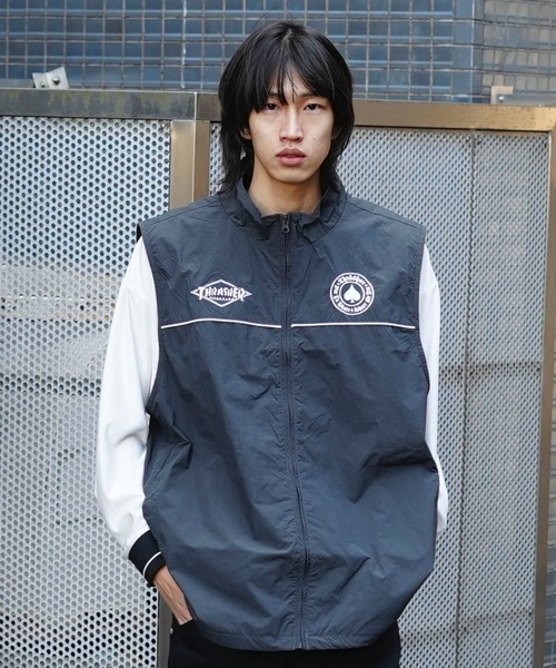 THRASHER（スラッシャー） ベスト ジレ NYLON VEST/スラッシャー
