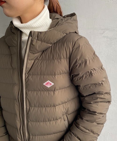 Danton（ダントン） ダウンジャケット S グレイッシュベージュ