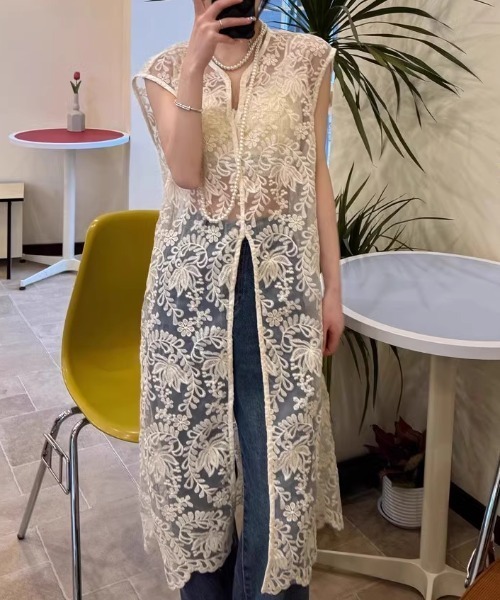 大人気!!【PHASE EIGHT】シアーな透け感♪刺繍タイトワンピース many way 刺繍デザインシアーワンピース ドレス SET（ドレス