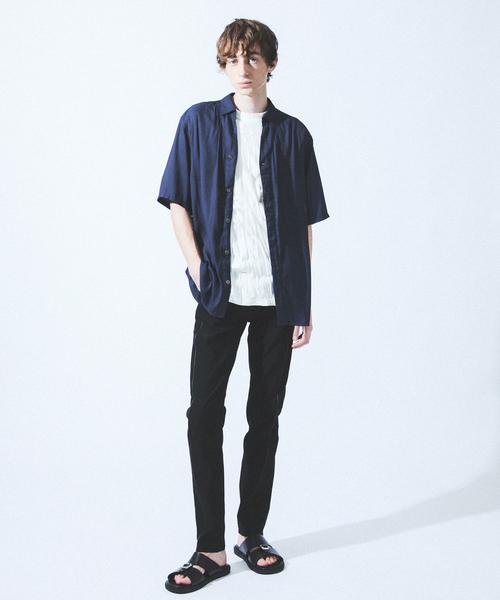 5351 POUR LES HOMMES tシャツ 「25S/S」ワッシャー 半袖 T