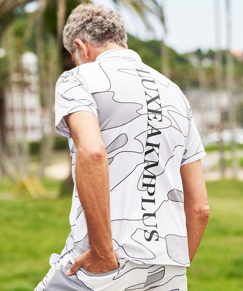 LUXE AKM PLUS ポロシャツ LUXEAKMPLUS(リュクスエイケイエムプラス