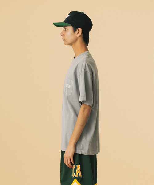 XLARGE tシャツ CHEMICAL WASH ADDRESS S/S POCKET TEE メンズ