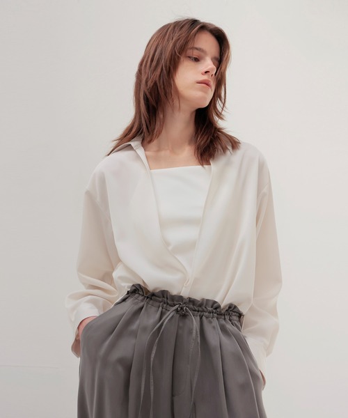 DRESSLAVE（ドレスレイブ） ブラウス シャツ deep skipper shirt 