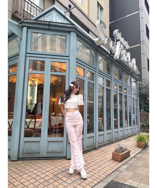 Me roir パンツ ギンガムフリルパンツ レディース : ZOZOTOWN Yahoo!店