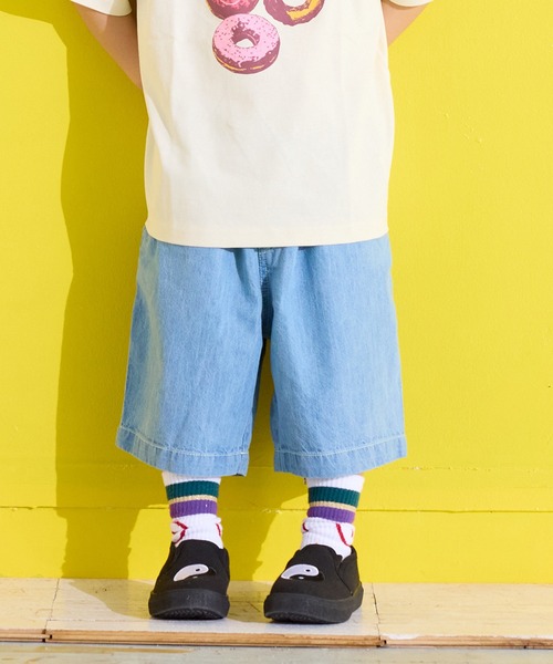 Life Support Products パンツ デニム6分丈パンツ キッズ 子供