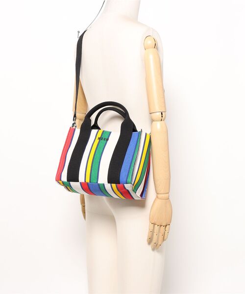 MSGM 2wayバッグ MSGM】 【「TheMwave」2Way MINI ナイロンバケットバッグ】｜aoi公式