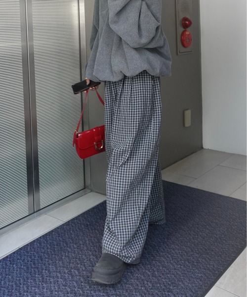 TEEN BOOP レオパードボリュームパンツ TEEN BOOP レオパードボリュームパンツ