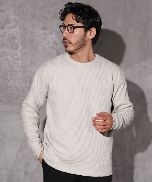 Thug Club ワッフルニット サーマル ホワイトサイズ3 Thug Club