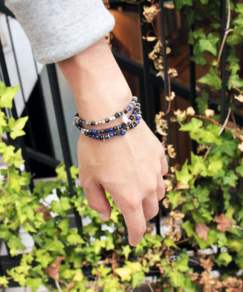 amp japan（アンプジャパン） ブレスレット 56cm“lapis ＆ blue gold