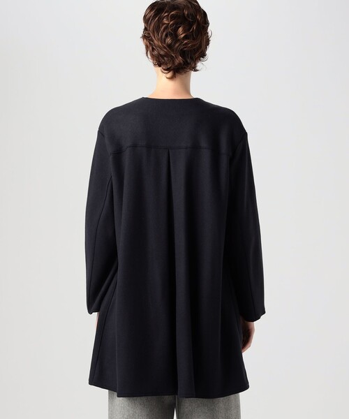 「BALLSEY」 ノーカラーコート 34 ベージュ レディース_画像5