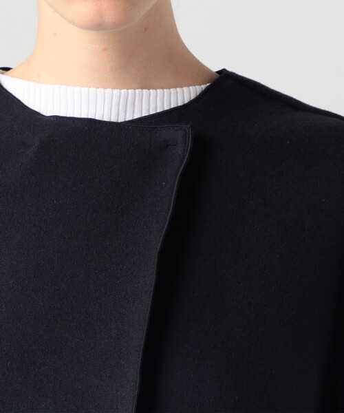 「BALLSEY」 ノーカラーコート 34 ベージュ レディース_画像7