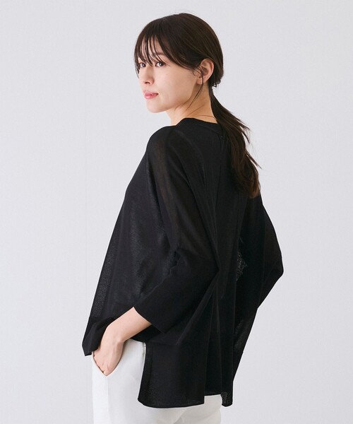 JAYRO カーディガン UVサラサラボックスシルエット前後差